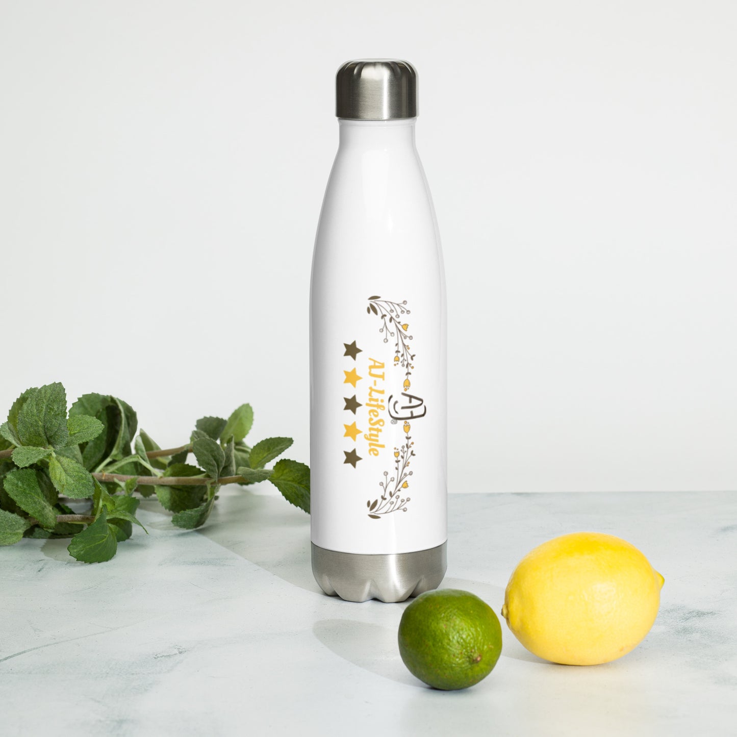 AJ-LifeStyle PREMIUM Stainless Steel Water Bottle