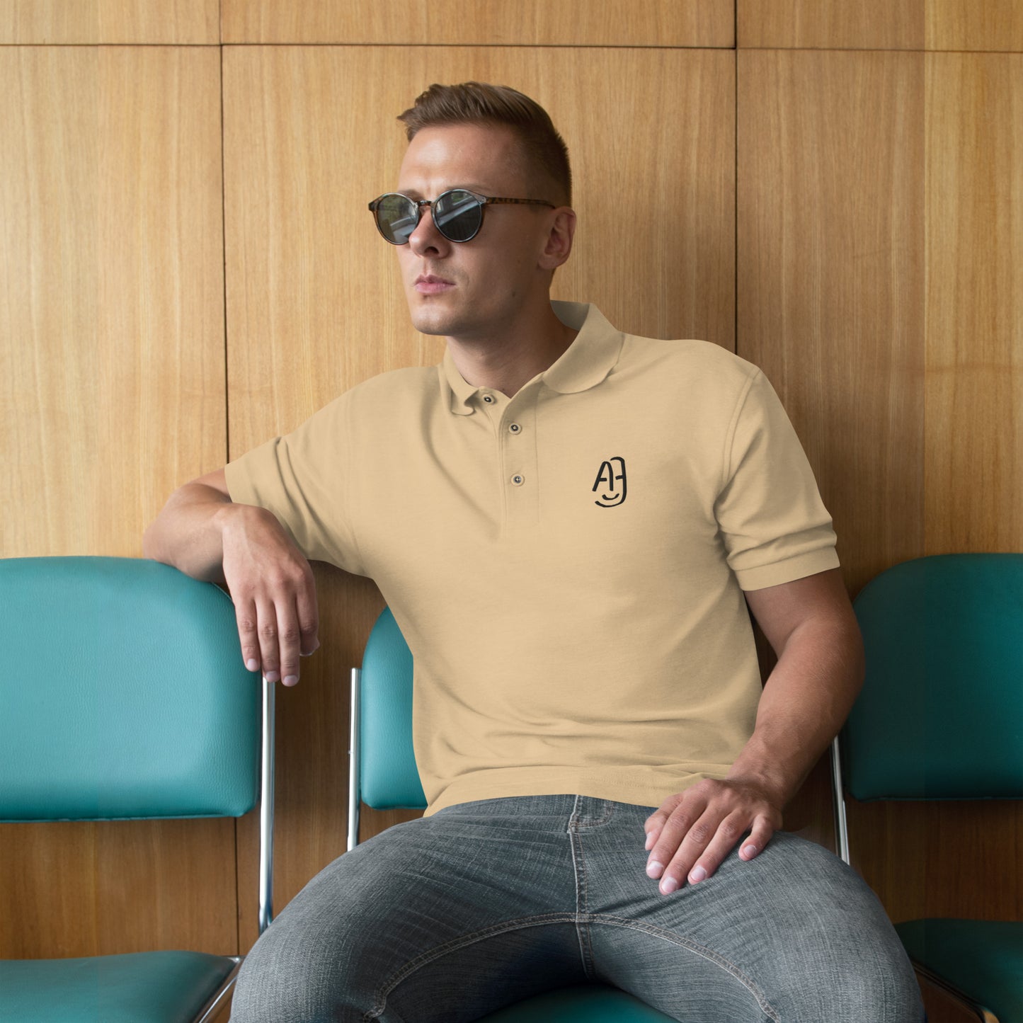 AJ-LifeStyle Men's Premium Polo (BL)
