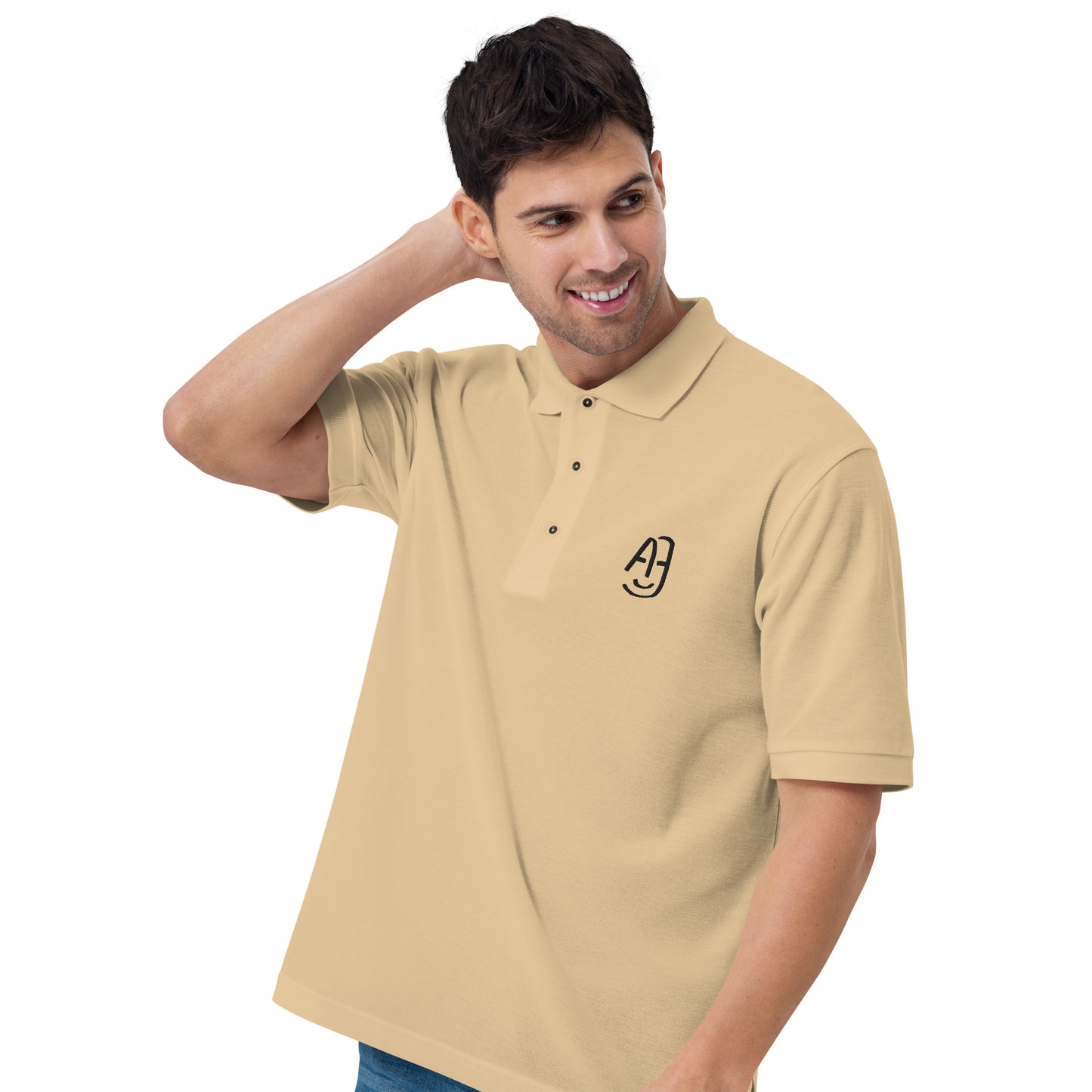 AJ-LifeStyle Men's Premium Polo (BL)