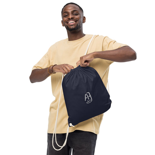 AJ-LifeStyle PREMIUM Organic Cotton Drawstring Bag